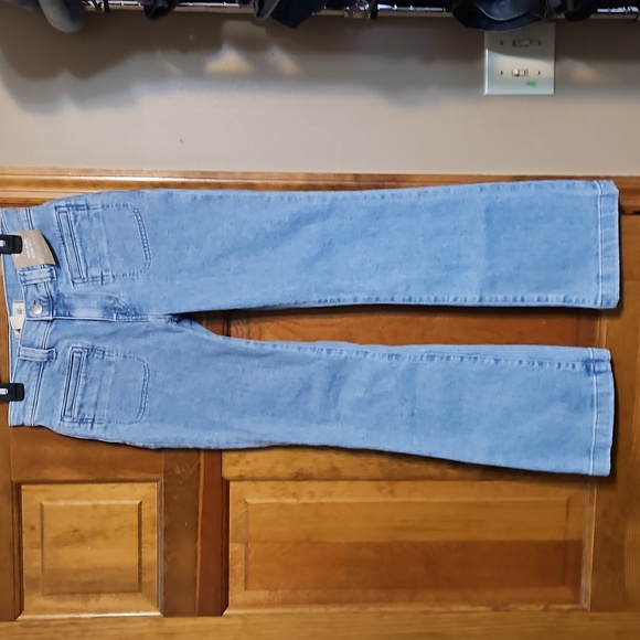 NWT Madewell Mid-Rise Kick Out Ankle Denim Jeans - Picture 4 of 13